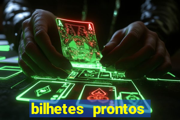 bilhetes prontos futebol hoje